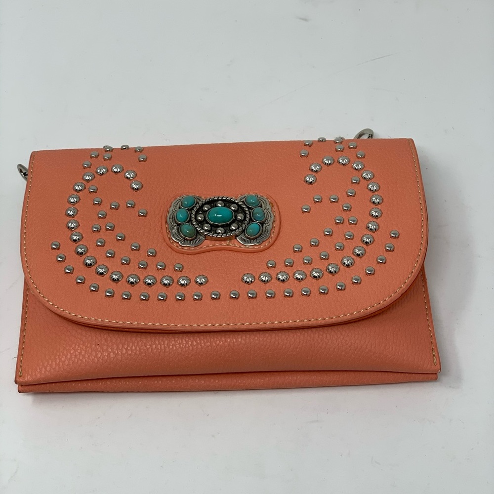 Montana west American bling clutch crossbody bag - Picture 12 of 16